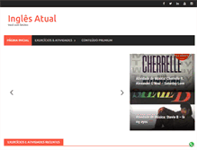Tablet Screenshot of inglesatual.com.br